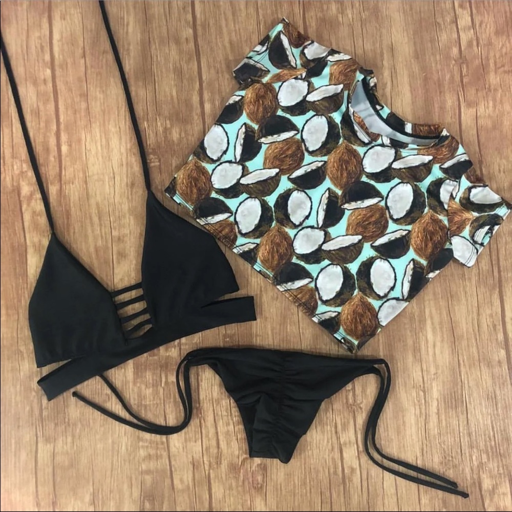 Scrunch Butt Cheeky Coconut  bikini
